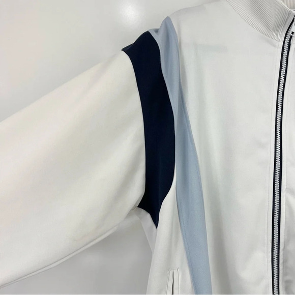 Vintage Haband Casual Joe Zip Up Track Jacket White Size Medium Men's Unisex - Picture 3 of 8
